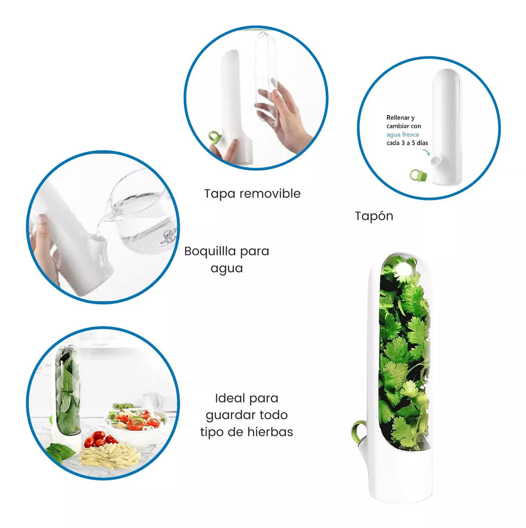 Contenerdor /almacenamiento de hierba