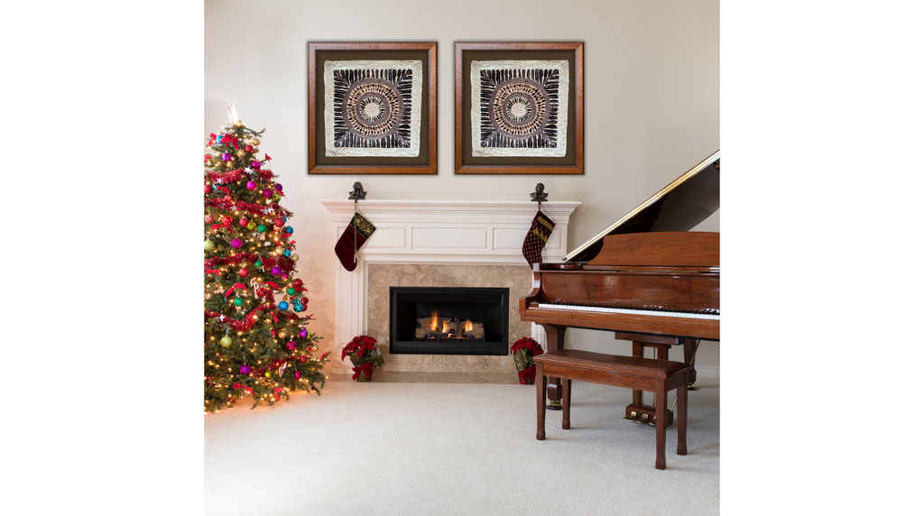 Cuadro Artesanal en Papel Amate, Decoración de Pared Hecho a Mano, Arte de Pared.