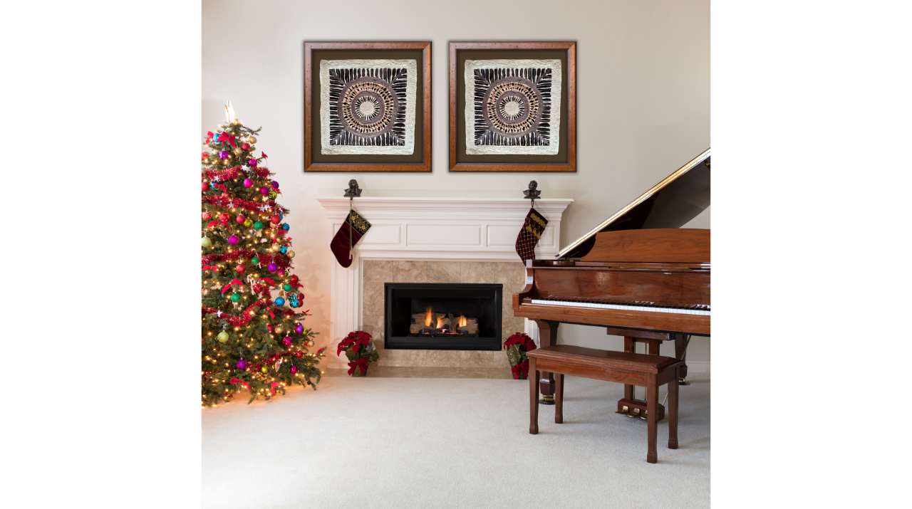 Cuadro Artesanal en Papel Amate, Decoración de Pared Hecho a Mano, Arte de Pared.