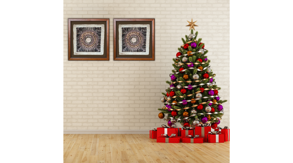 Cuadro Artesanal en Papel Amate, Decoración de Pared Hecho a Mano, Arte de Pared.