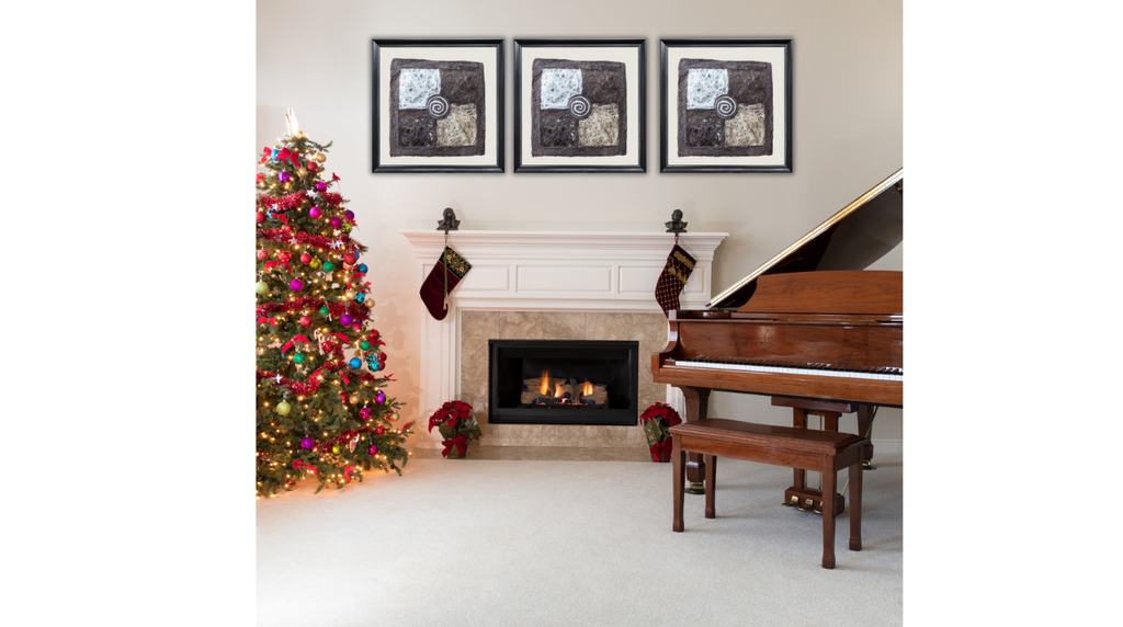 Arte de Pared, Decoración Artesanal de Papel Amate, estilo Deshebrado.