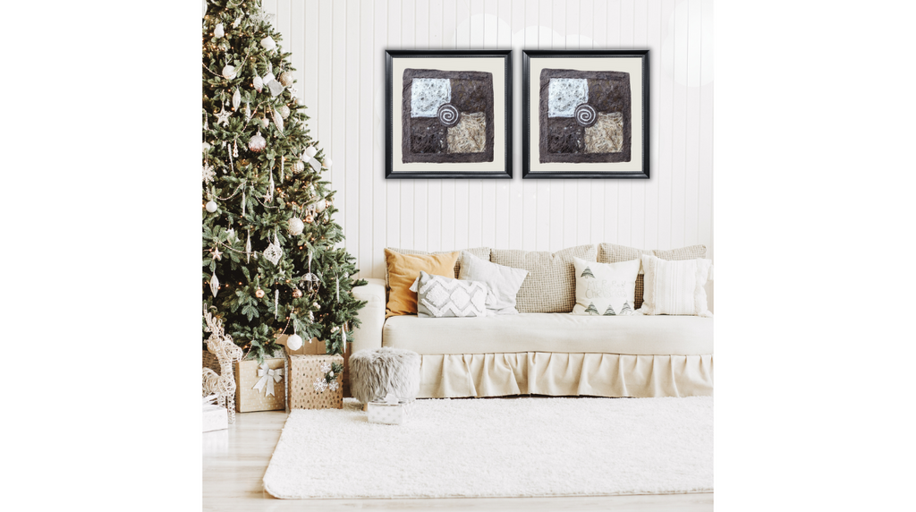 Arte de Pared, Decoración Artesanal de Papel Amate, estilo Deshebrado.