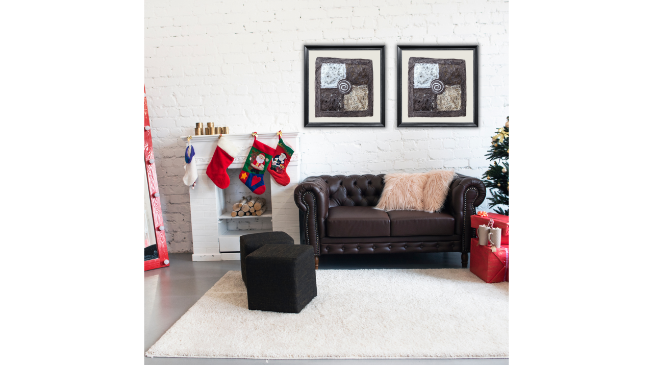 Arte de Pared, Decoración Artesanal de Papel Amate, estilo Deshebrado.