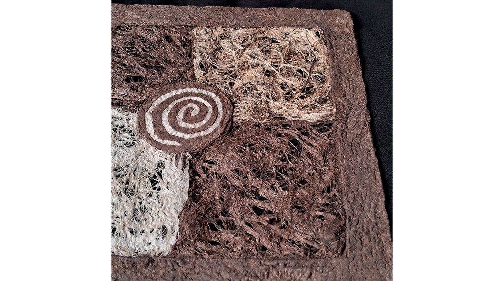 Arte de Pared, Decoración Artesanal de Papel Amate, estilo Deshebrado.