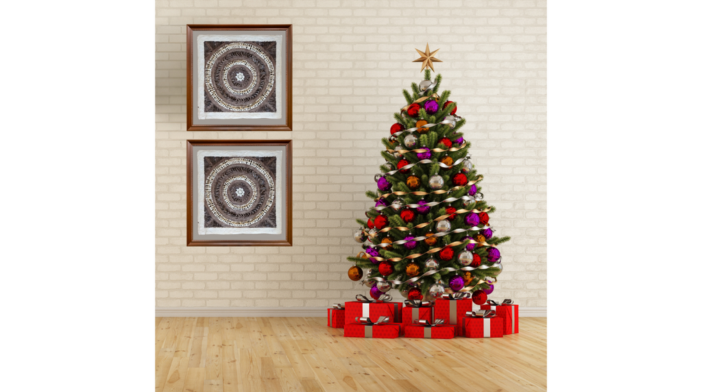 Papel Amate, Arte de Pared Hecho a Mano, Decoración de Pared, con Nudos