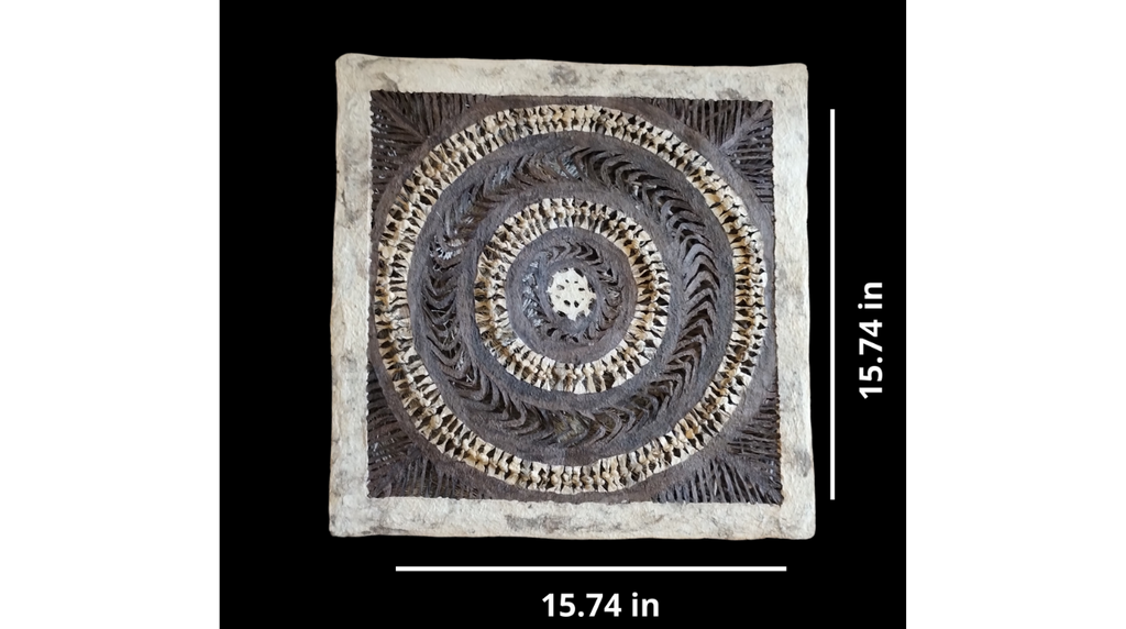 Papel Amate, Arte de Pared Hecho a Mano, Decoración de Pared, con Nudos