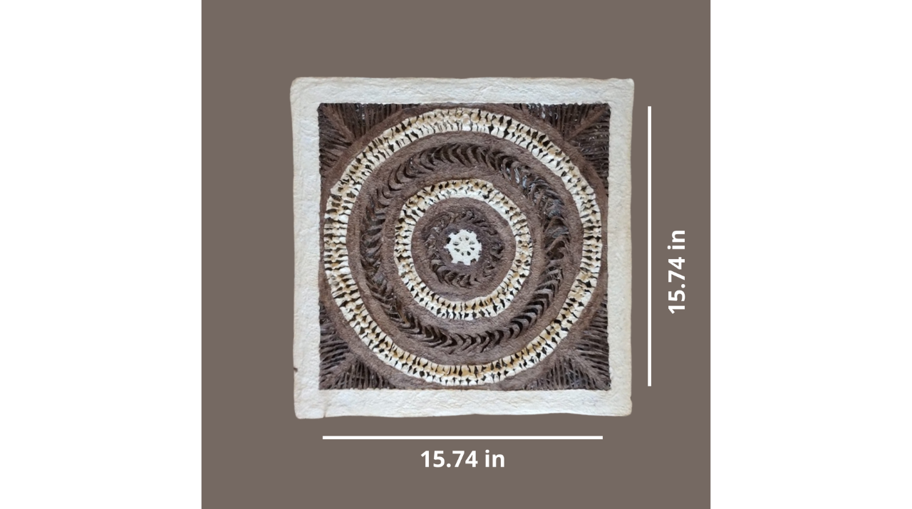 Papel Amate, Arte de Pared Hecho a Mano, Decoración de Pared, con Nudos