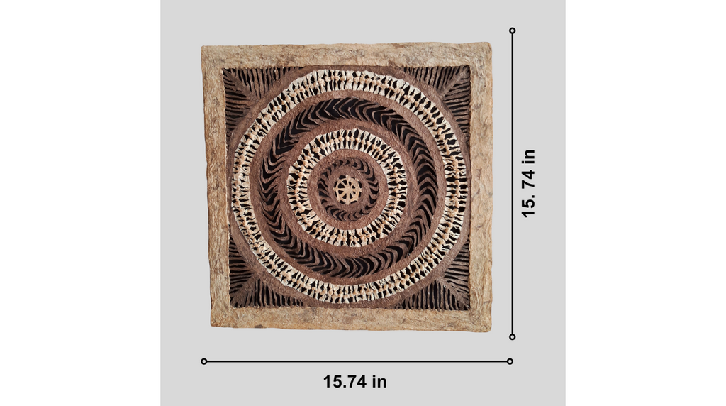 Papel Amate, Arte de Pared Hecho a Mano, Decoración de Pared, con Nudos