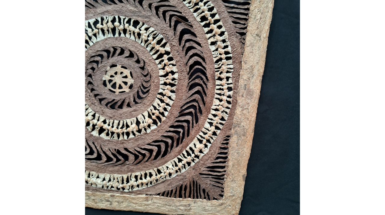 Papel Amate, Arte de Pared Hecho a Mano, Decoración de Pared, con Nudos