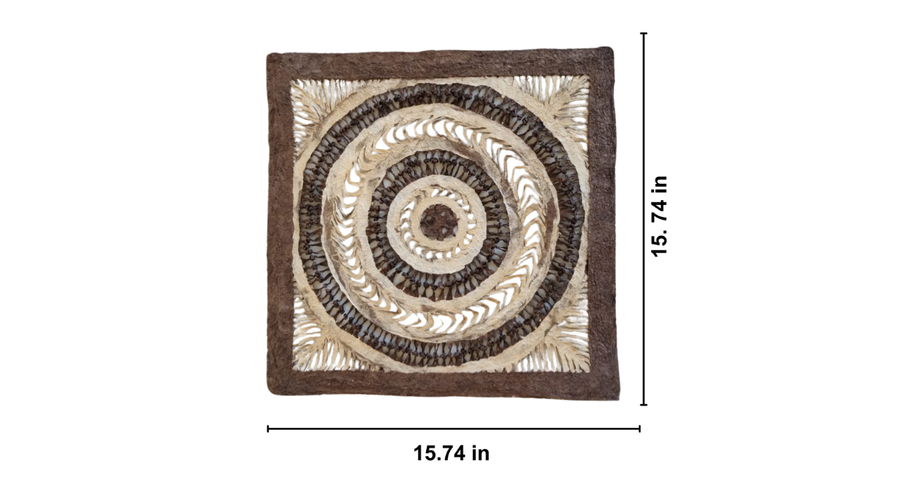 Papel Amate, Arte de Pared Hecho a Mano, Decoración de Pared, con Nudos