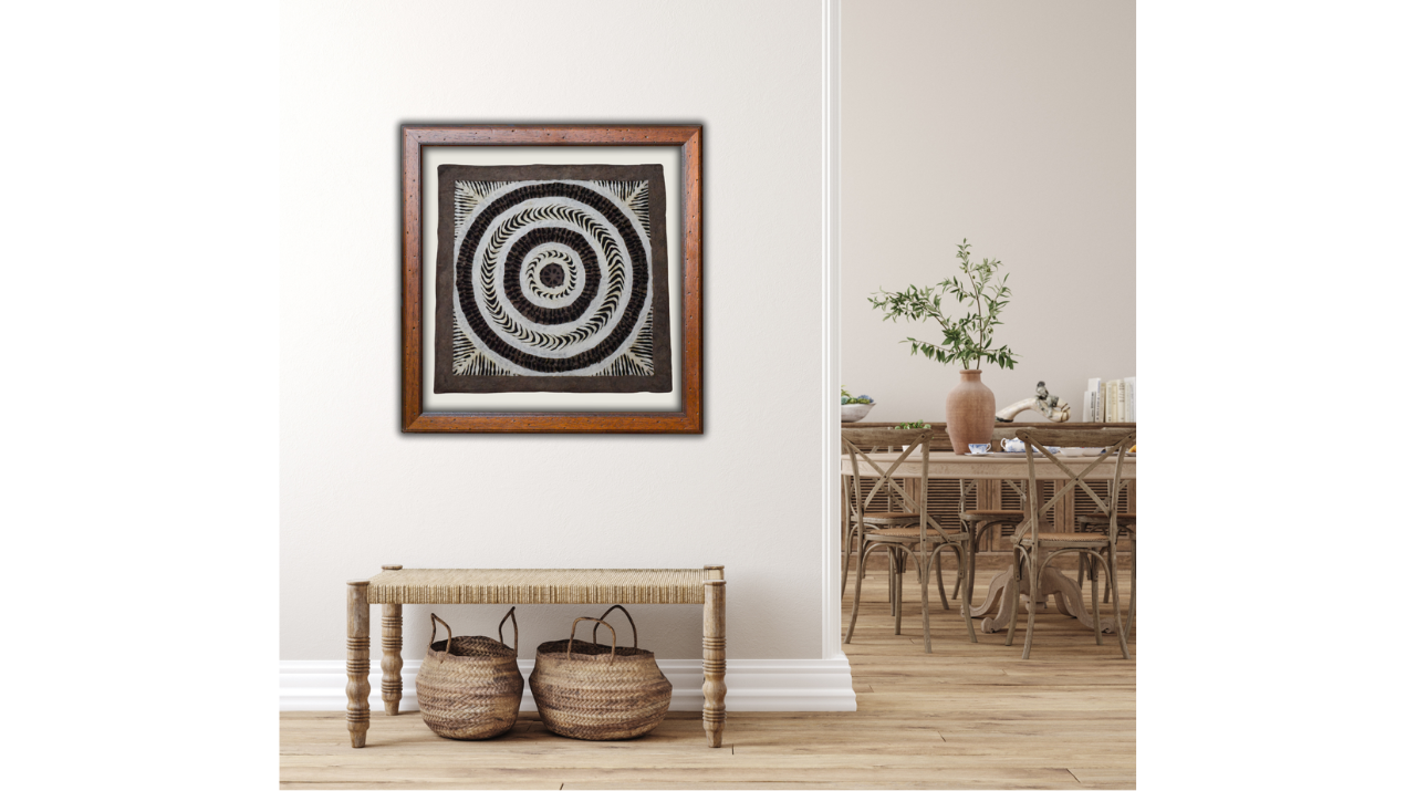 Papel Amate, Arte de Pared Hecho a Mano, Decoración de Pared, con Nudos