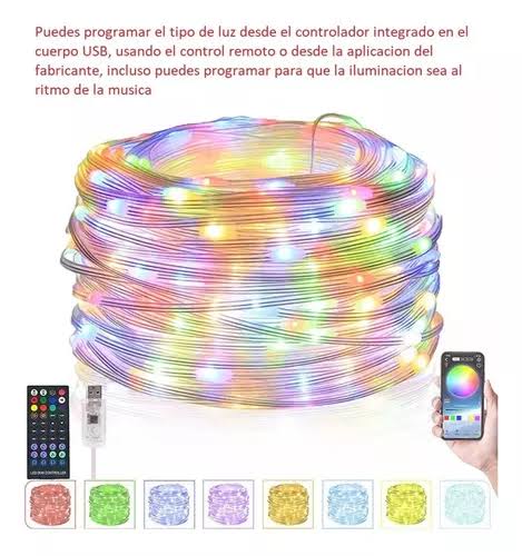 Tira led Groovee 10 metros Audio rítmica con Bluetooth