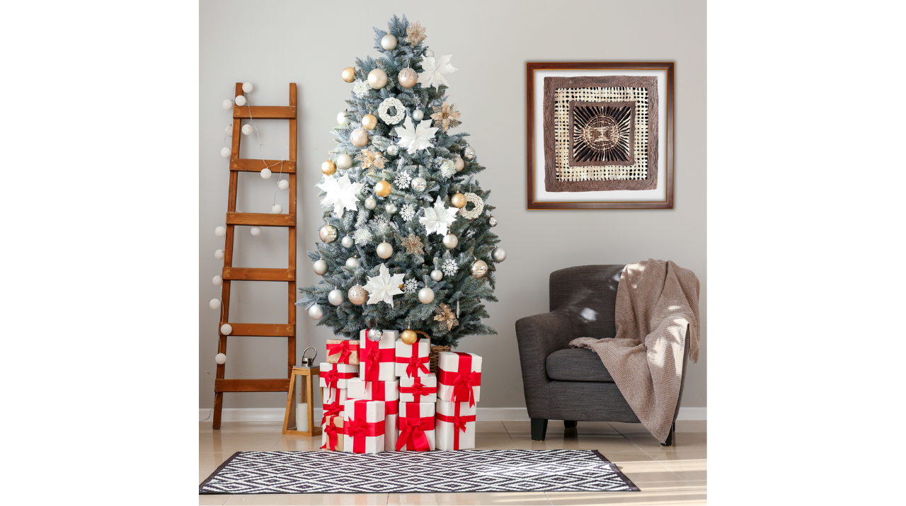 Cuadro Artesanal en Papel Amate, Decoración de Pared Hecho a Mano, Arte de Pared.