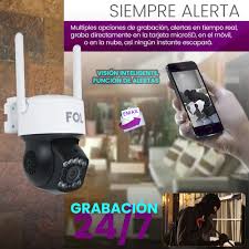 CAMARA DE VIGILANCIA FOL AJ006 EXTERIOR E INTERIOR FULL HD
